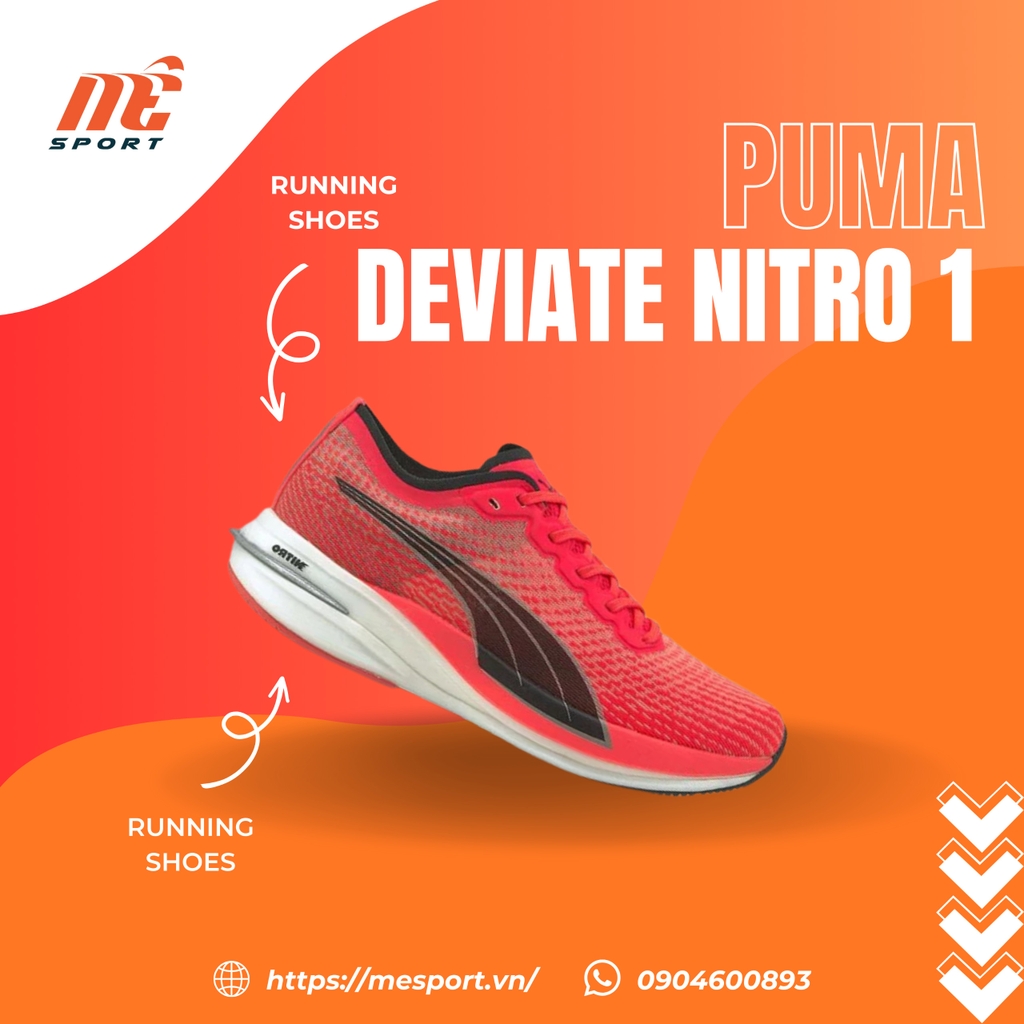 Puma Deviate Nitro Đỏ