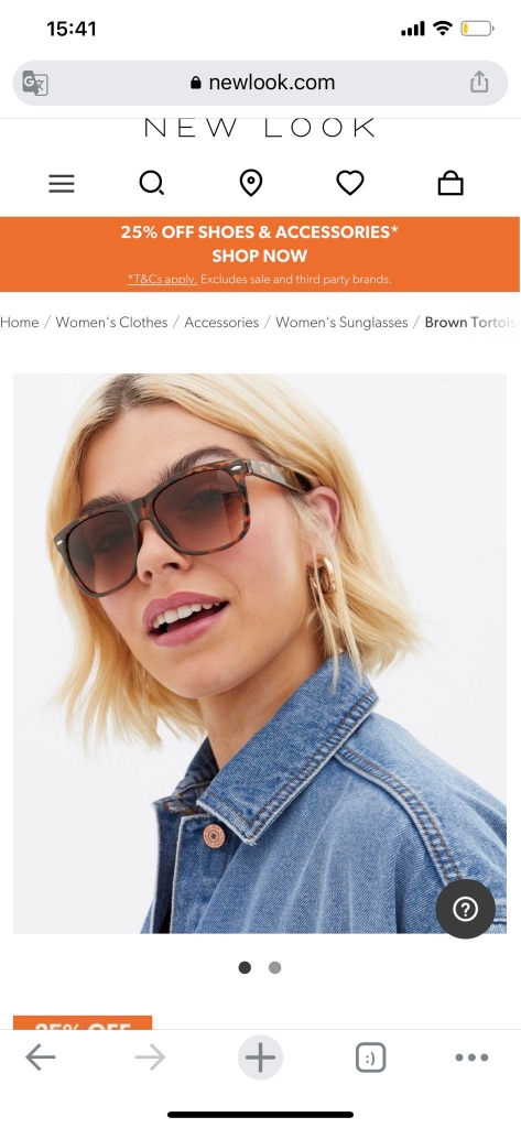 Kính râm Newlook