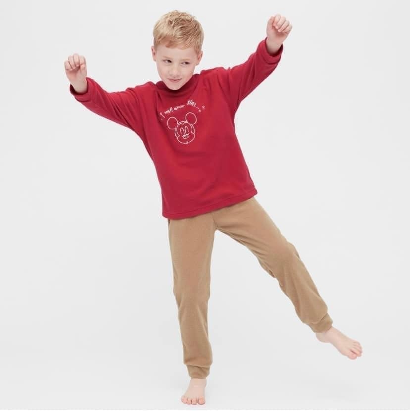 Bộ kids Uniqlo đỏ
