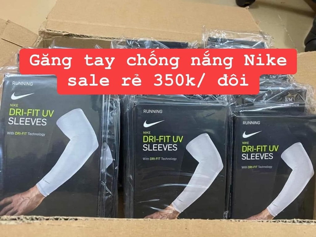 Ống tay Nike trắng