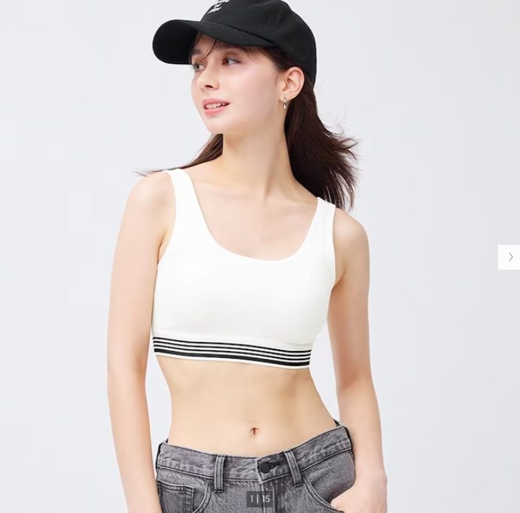 Áo Bra Black/GREY/White