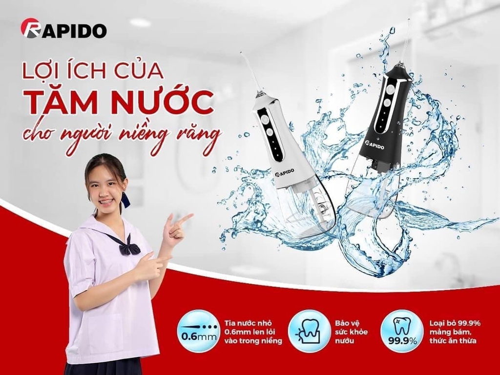 Tăm nước RAPIDO