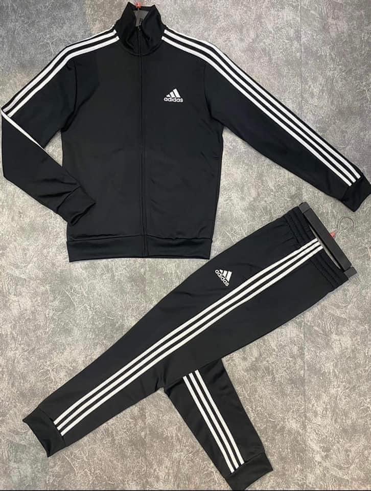 Bộ thể thao Adidas đen nam