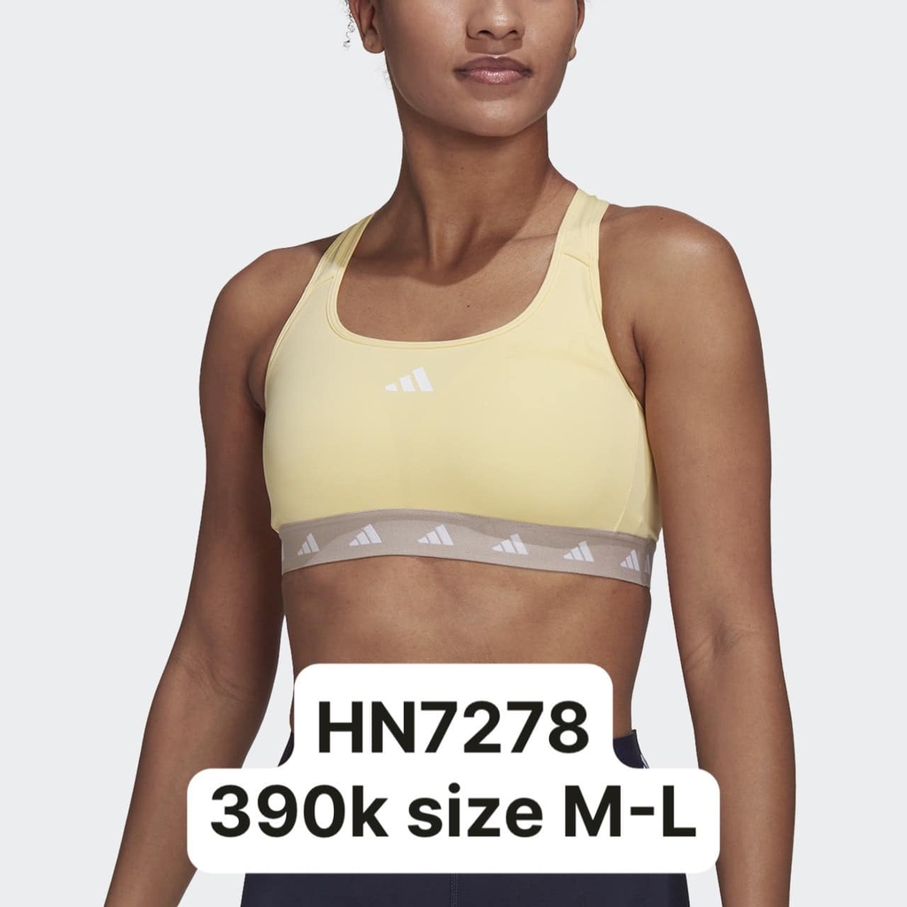 Áo bra Adidas vàng
