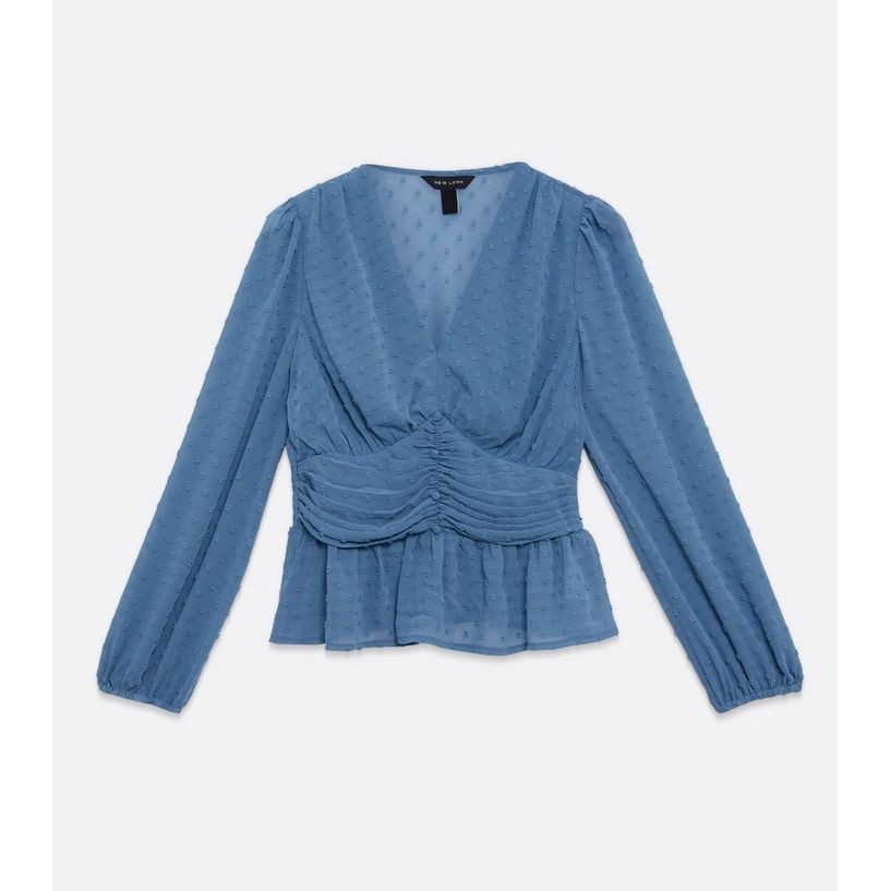 Áo voan chấm bi New Look