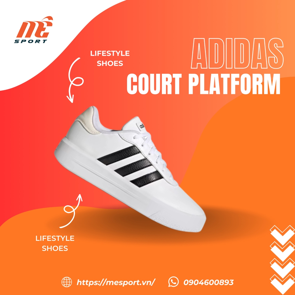 Adidas Court Platform Shoes