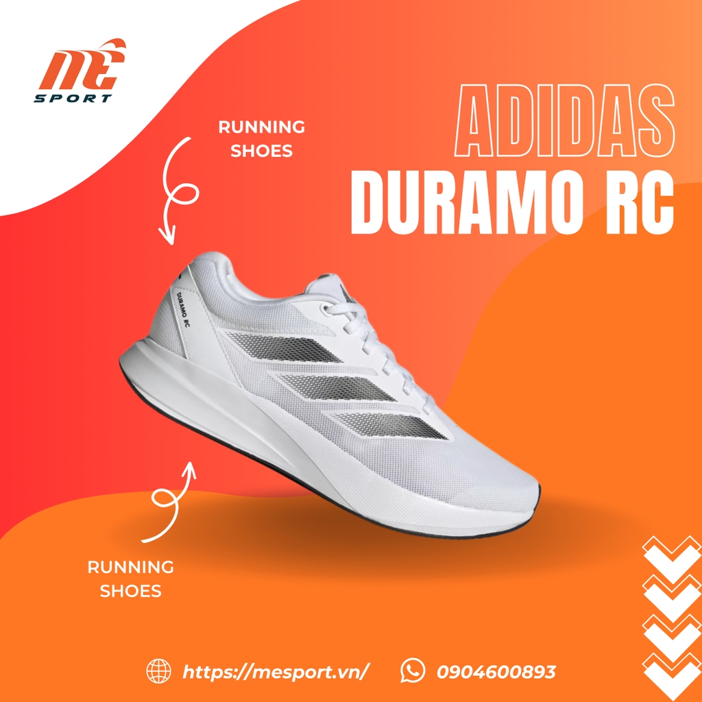 Adidas Duramo RC trắng ID2702