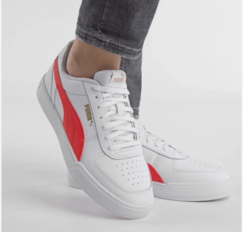 PUMACaven Trainers 'White Red'