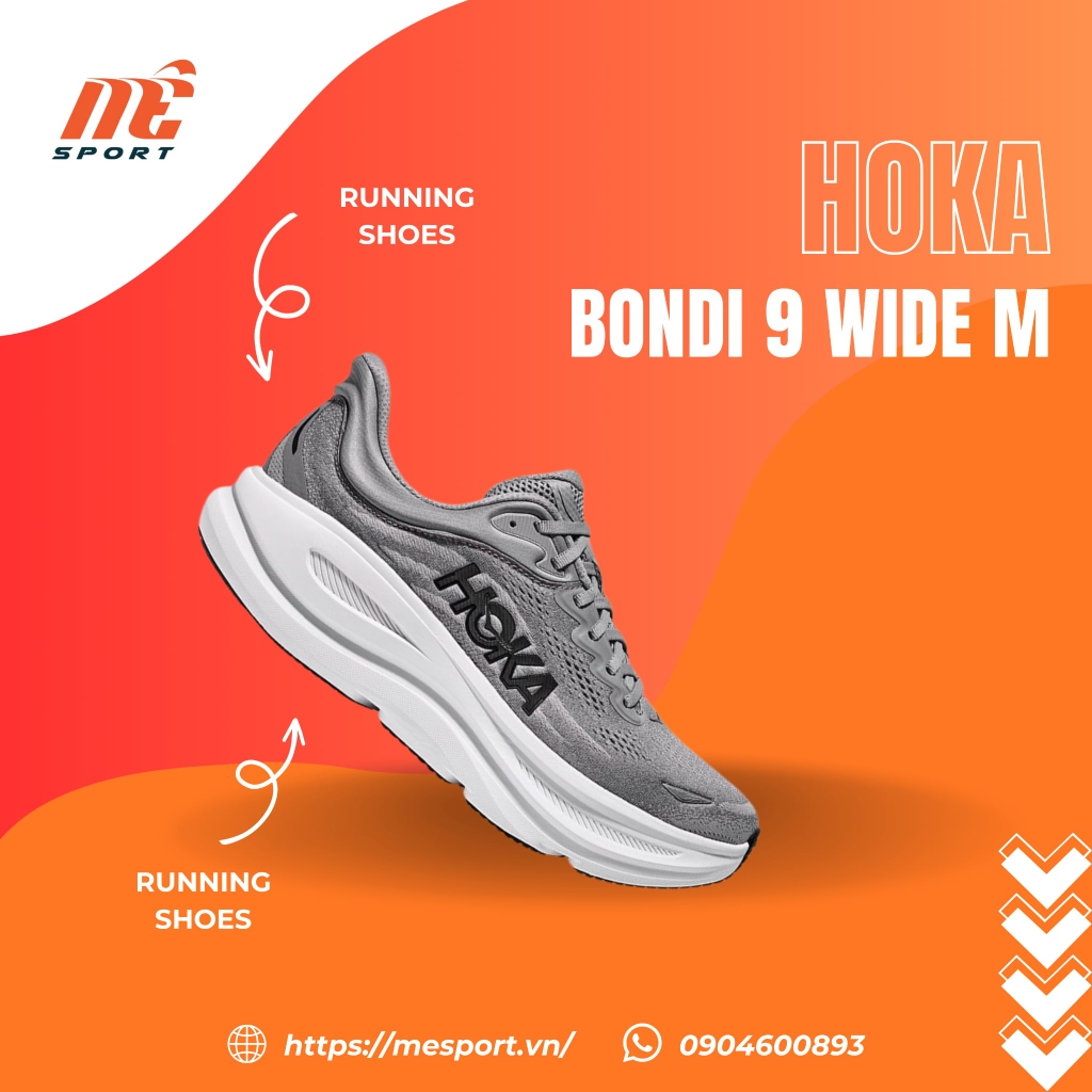 HOKA BONDI 9 WIDE - NAM