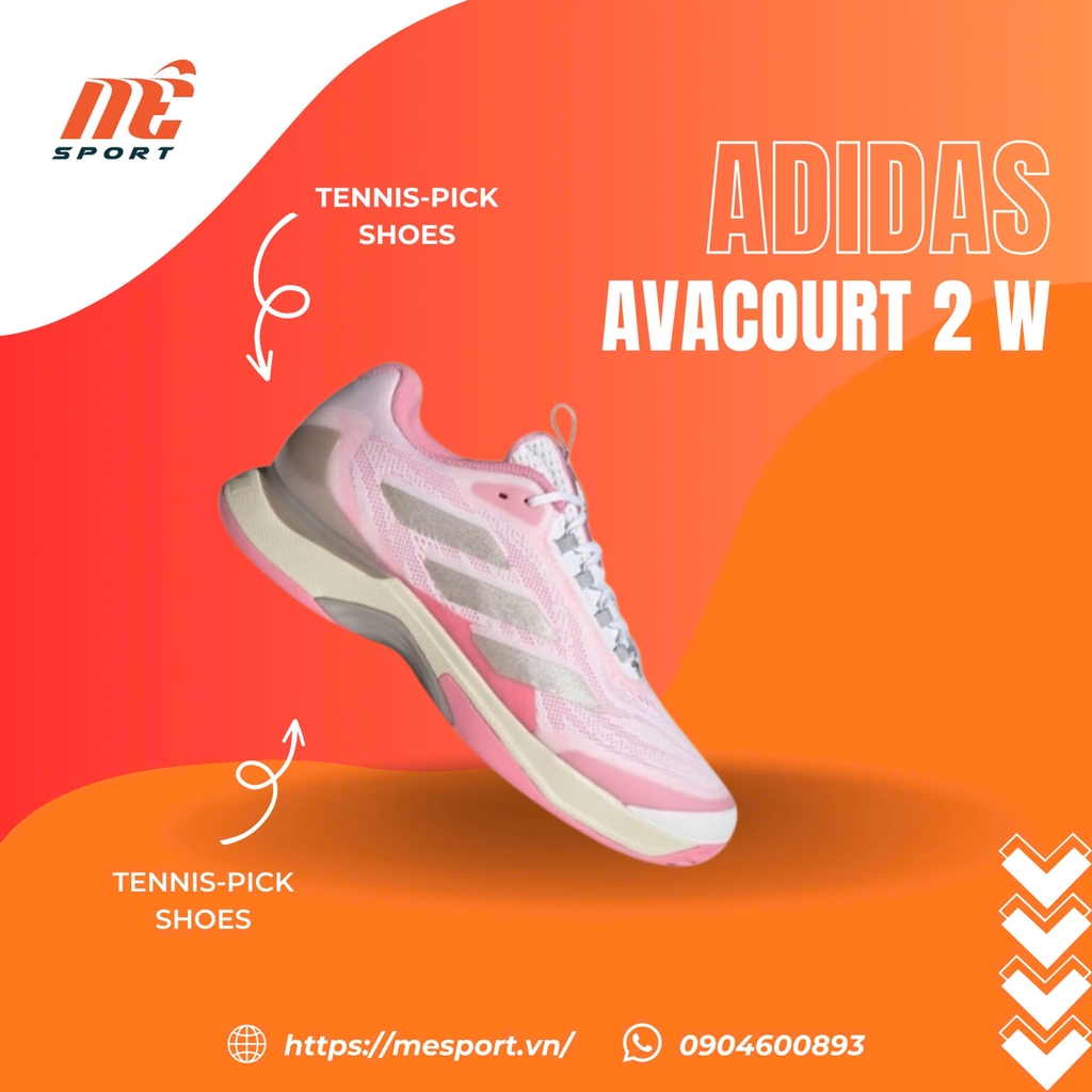 adidas Avacourt 2 Tennis Shoes - White