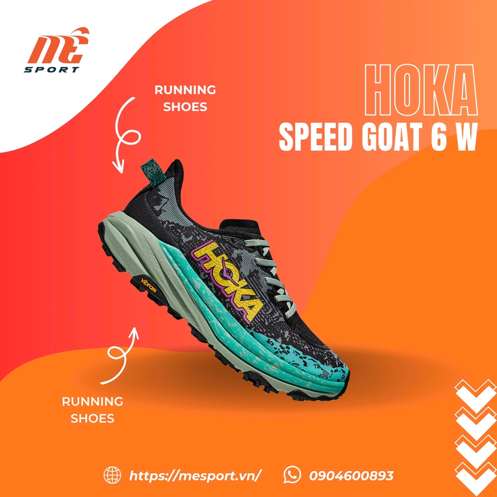 Giày HOKA Speedgoat 6 - Nữ