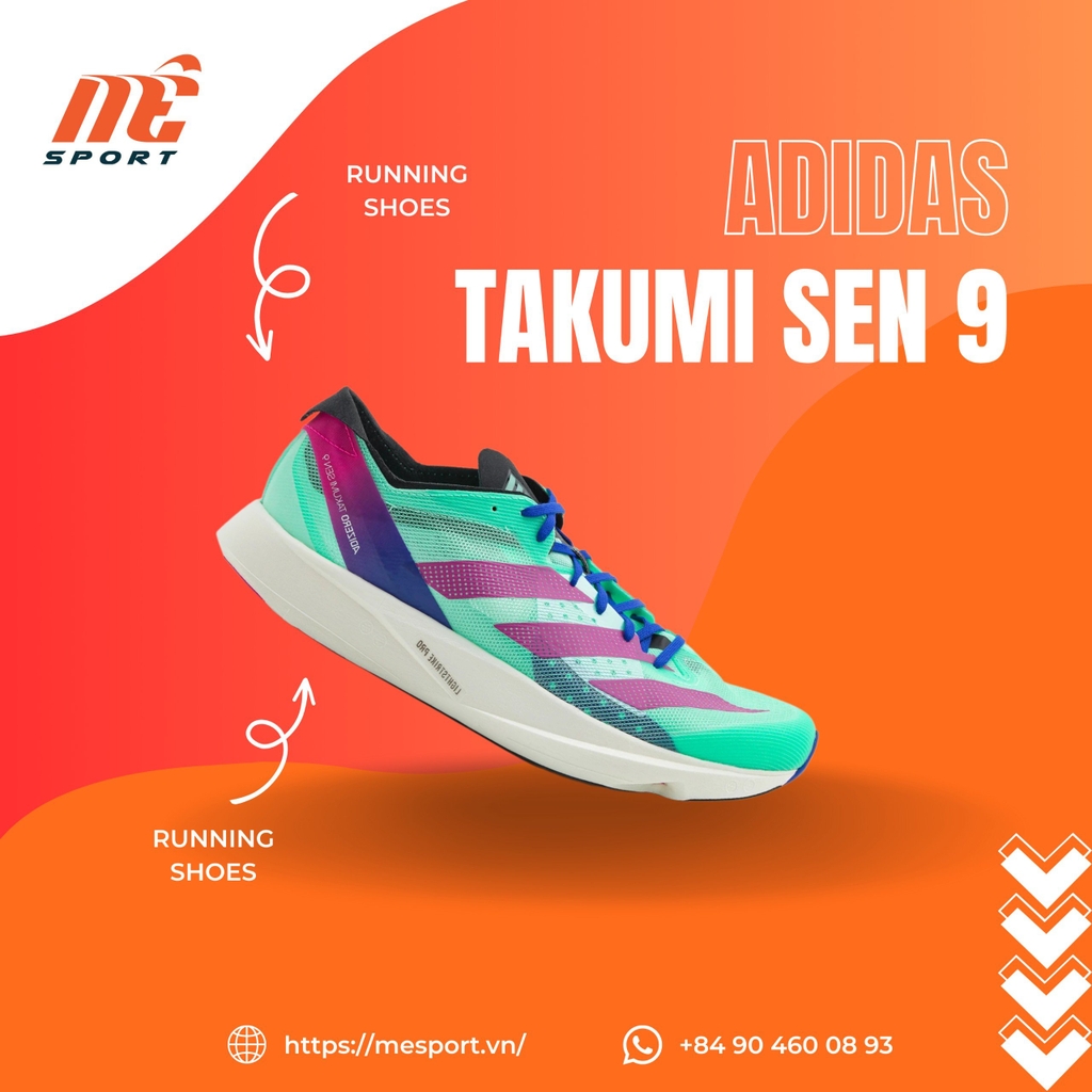 Adidas Adizero Takumi Sen 9 Lucid Blue