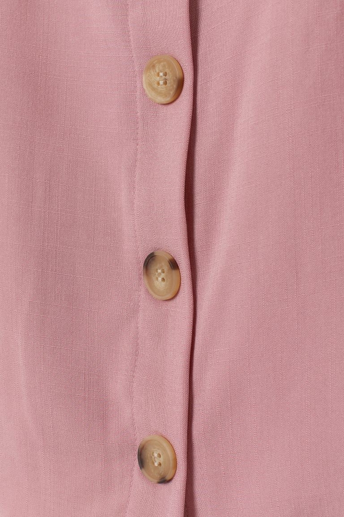 Áo 2 dây hồng HM