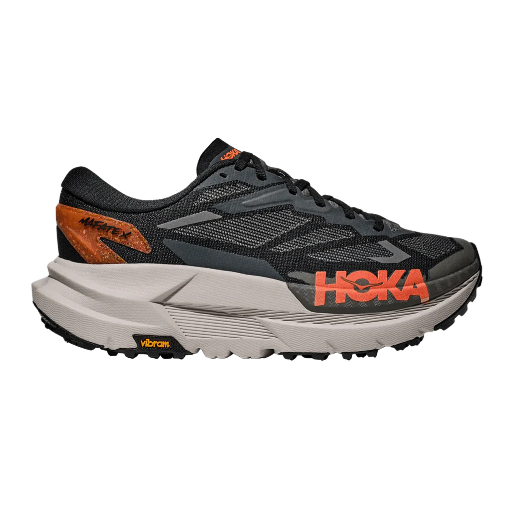 Giày Chạy Trail Nữ HOKA Mafate X - Đen
