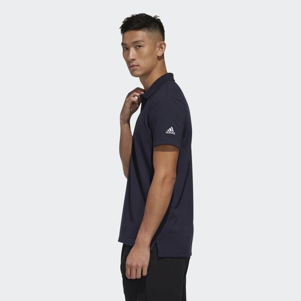 Áo polo xanh nam Adidas