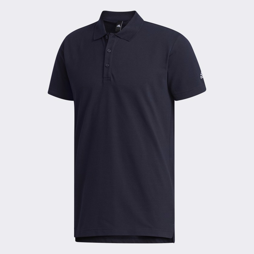 Áo polo xanh nam Adidas
