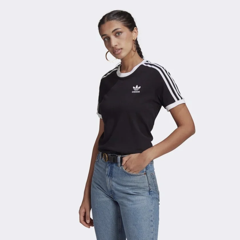 Phông nữ Adidas đen