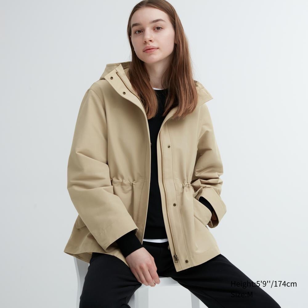 Áo parka Uniqlo nữ 31 Beige