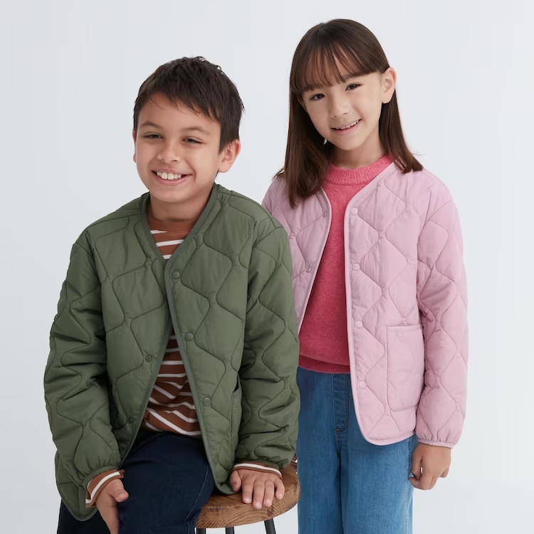 Áo phao trần trám Uniqlo