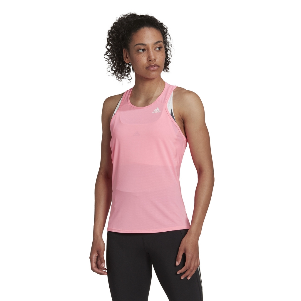 Áo Adidas hồng nữ Own the Run Tank Top HC6331