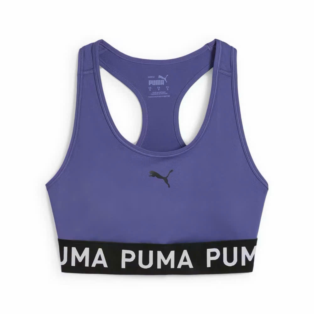 PUMA 4keeps elastic bra blue