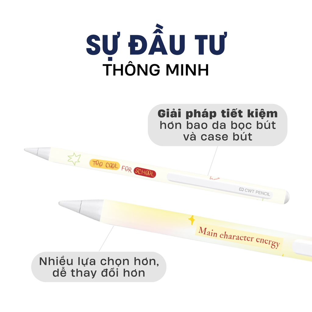 Skin dán bút tự thiết kế mẫu