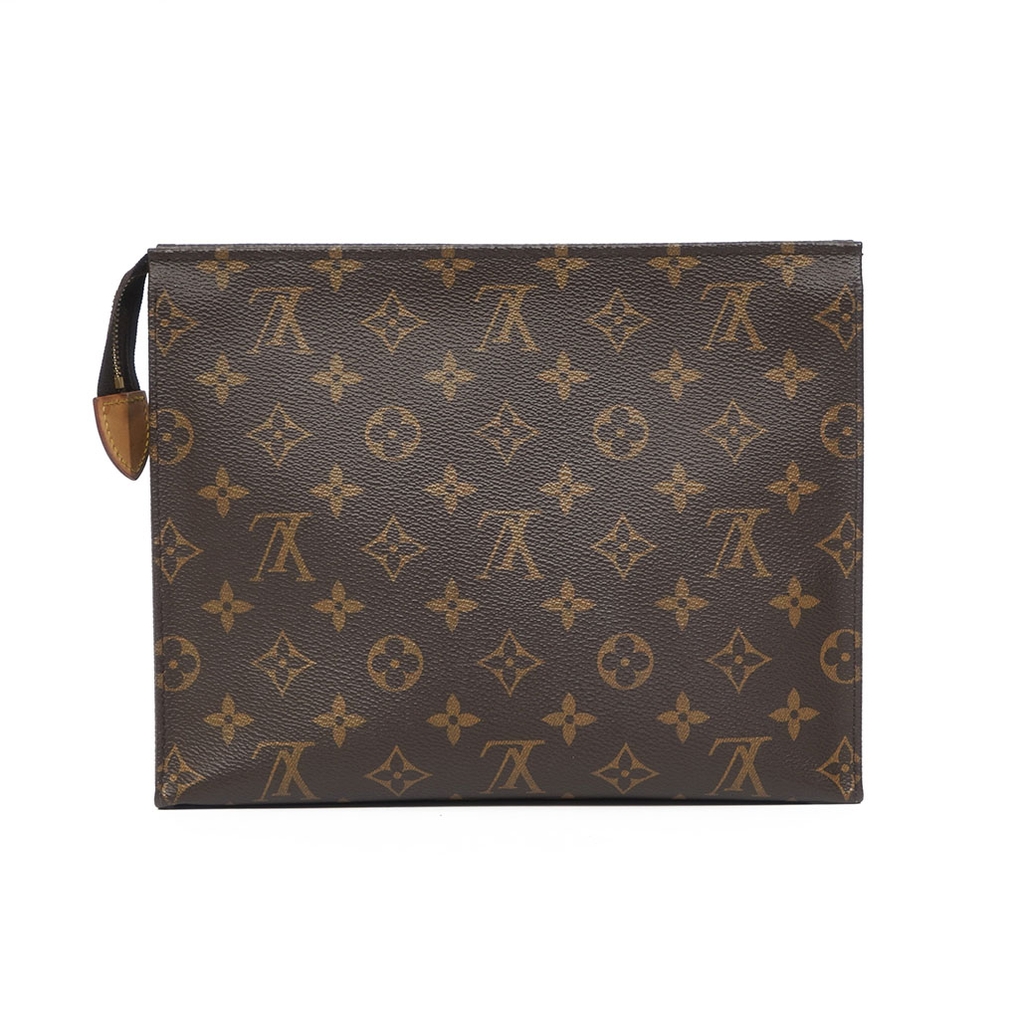 NEW LOUIS VUITTON TOILETRY POUCH 26 POCHE TOILETTE NM M46037  eBay