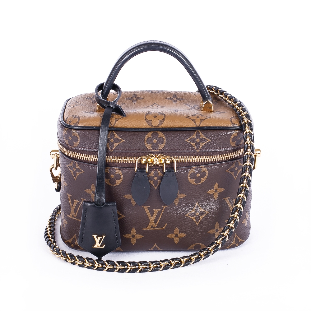 Túi Nữ Louis Vuitton Vanity PM Bag Monogram Reverse M45165  LUXITY