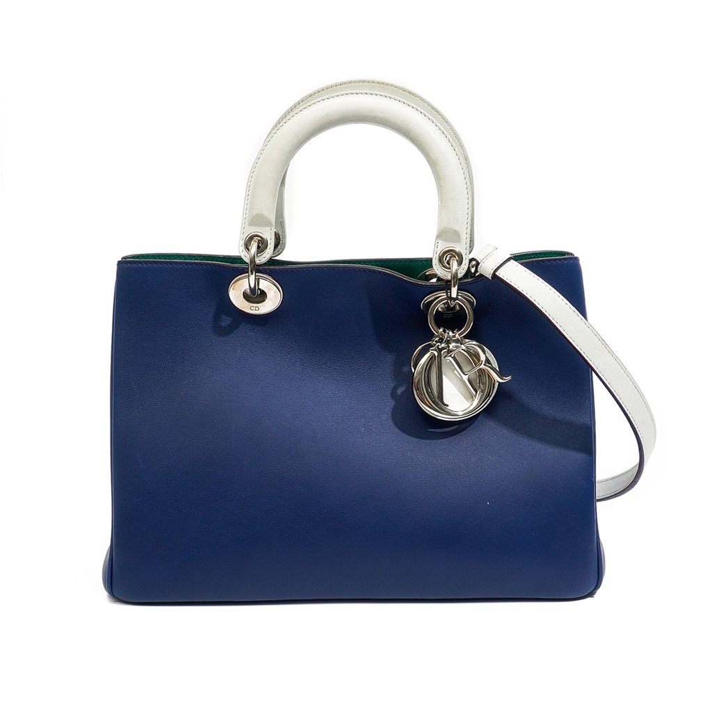 Túi xách Dior nữ màu xanh phiên bản hàng hiệu mới nhất