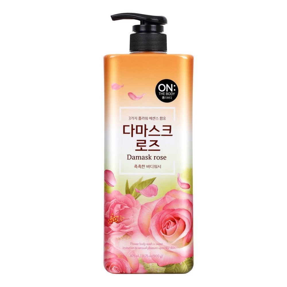 Sữa tắm ON:) THE BODY Damask Rose Body Wash 500g | CÔNG TY TNHH THƯƠNG MẠI  EGAO VIỆT NAM