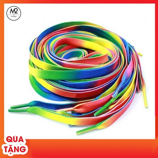 Dây Giày 7 Màu (1 cặp) / Dây Giày Cầu Vồng (Bản Đẹp)