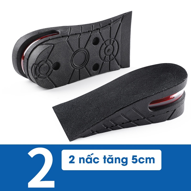 Lót giày tăng chiều cao có đệm khí cả bàn & nửa bàn cao cấp L110AB-A20