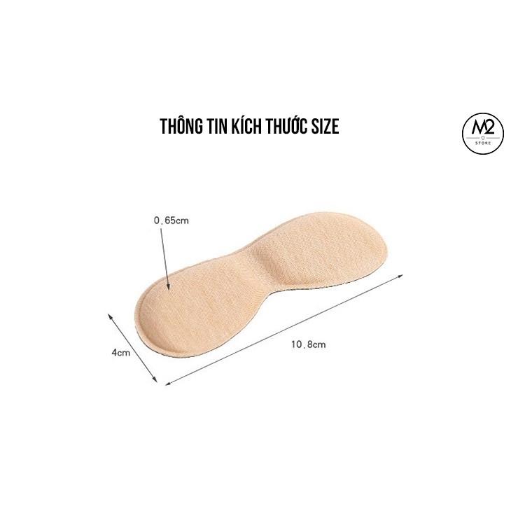 Miếng độn gót sau C01S khắc phục nhấc gót đau gót, tăng size giày
