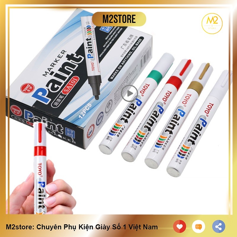 Bút Repaint giày tẩy trắng, làm mới phục hồi giày, siêu tốc (Chính hãng TOYO) BVSG01