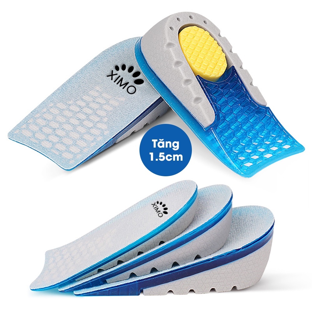 Lót giày tăng chiều cao 2023 cao cấp chất liệu TPE êm ái và chắc chắn L17