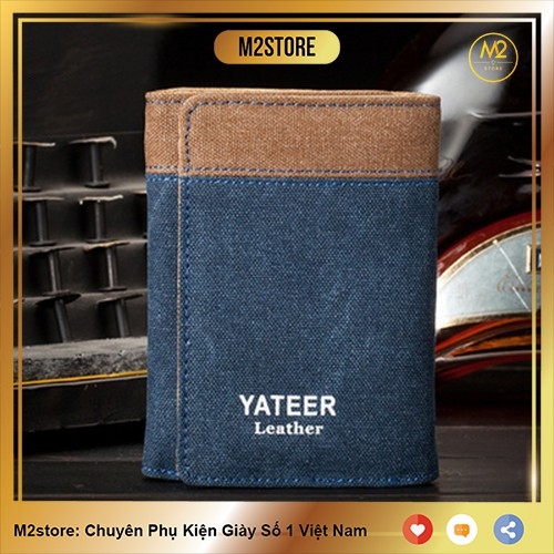 Bóp ví nam YATEER đứng VNA06-A2 chính hãng chất lượng đẳng cấp châu Âu