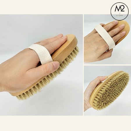 Bàn Chải Đánh Giày Lông Heo Đeo tay Linh Hoạt(BCDG23)