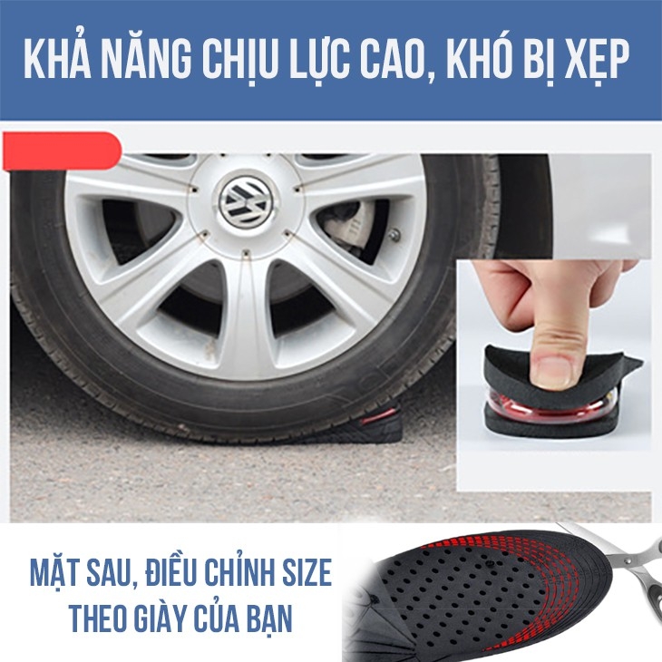 [C] Bộ 3 lót giày tăng chiều cao L2 L5