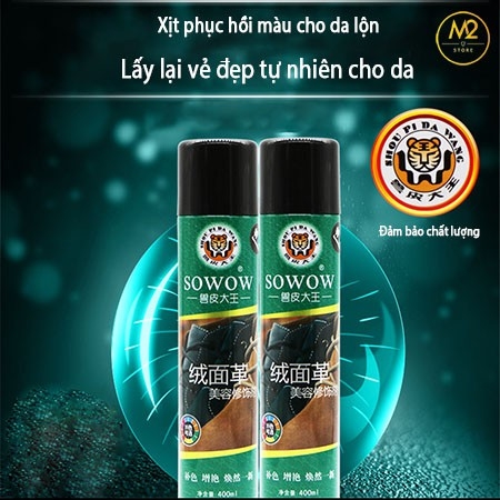 Chai Xịt Phục Hồi Màu Và Bảo Dưỡng Dành Cho Da Lộn Cao Cấp XDG100