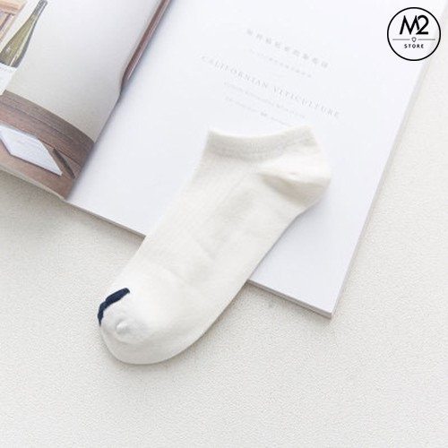 Vớ, Tất Cổ Ngắn Nam Nữ Hàng Hiệu 100% Cotton Xịn (TCN04-H1)