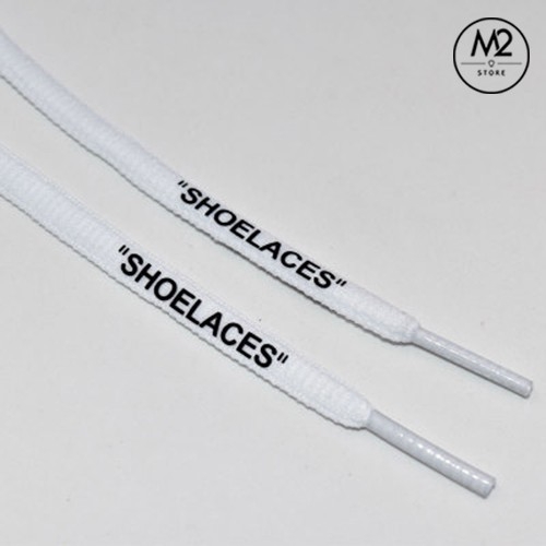 Dây giày shoelaces bản tròn Off White siêu hot (DG08)