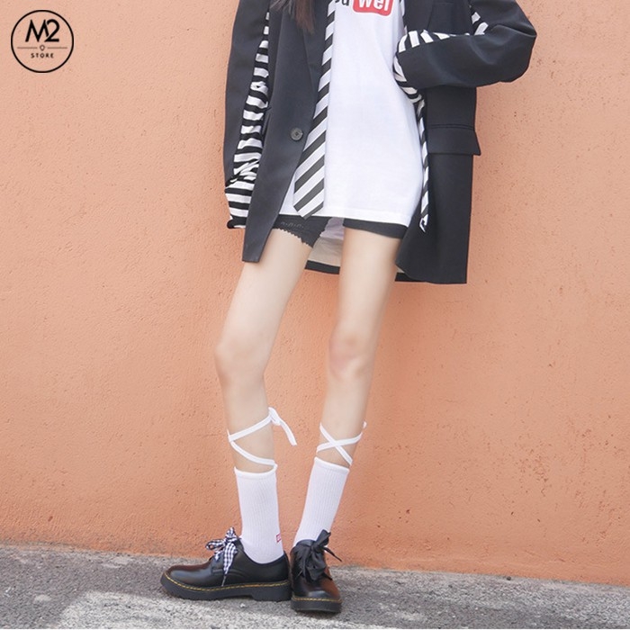 [Hot Trend] Tất Nữ Cổ Cao Thắt Dây Cá Tính, Phong Cách TNG11