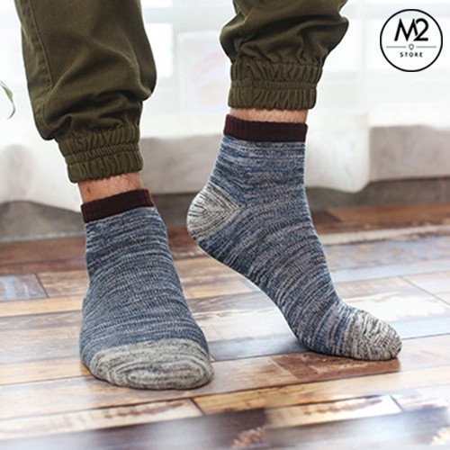 Combo 5 đôi Tất Vớ Nam Siêu Mịn Thời Trang Cổ Vừa XIMO Thủy Triều (TN16-H2)
