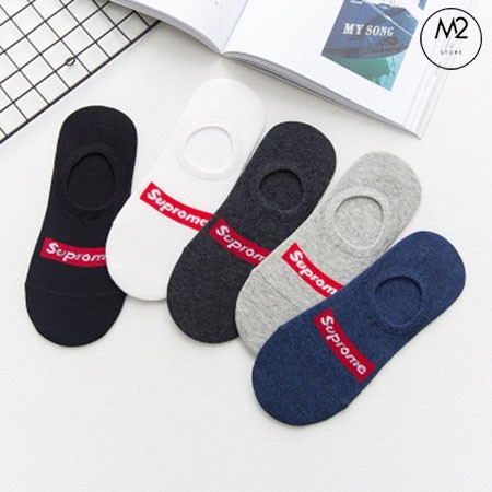 Combo 5 Đôi Tất Vớ Lười Nam Chống Trượt In Hình Họa Tiết Độc Đáo TL05