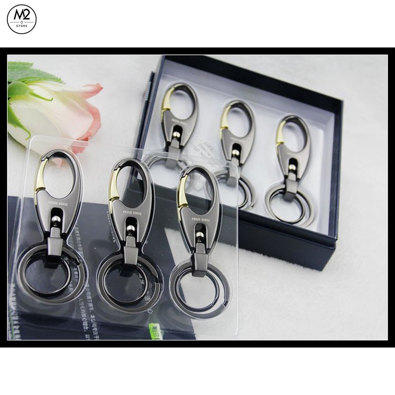 Móc khoá xe máy ô tô đẹp Thái Lan cho dân văn phòng, tài xế Proud Horse cao cấp MK13-A5