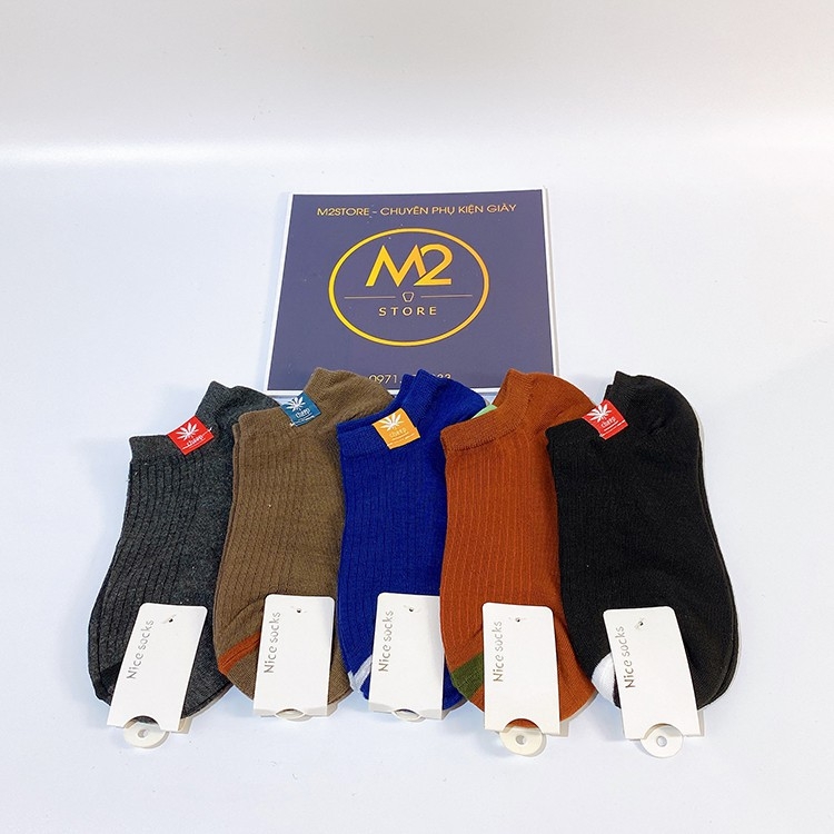 COMBO 10 đôi Tất vớ nam cổ ngắn đẹp năng động, phong cách Hàn Quốc thời trang TN23-H2