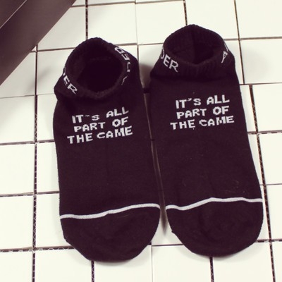 Tất nam nữ cổ ngắn Ulzzang Hàn Quốc thời trang sợi thun XIMO (TN11)