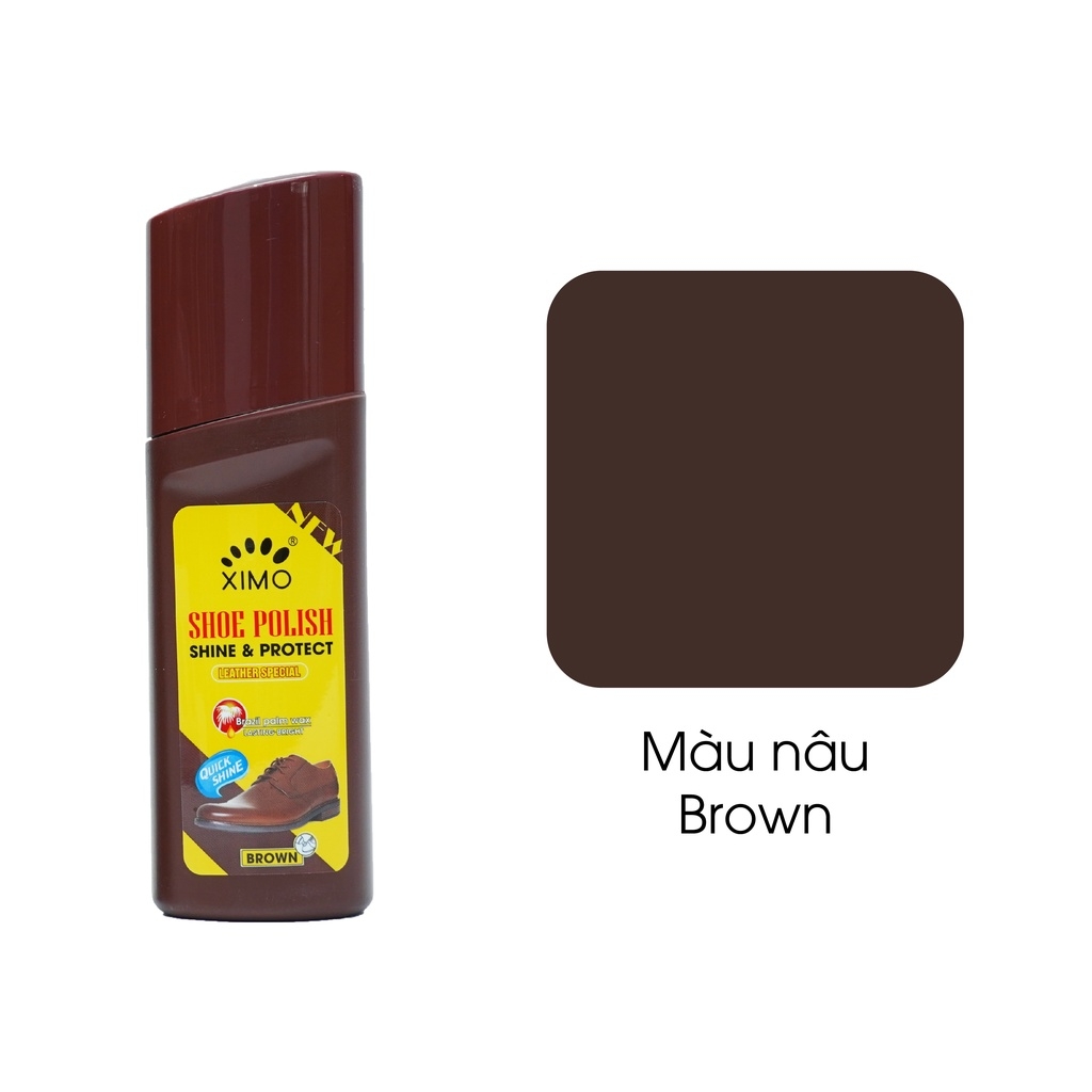 Xi nước đánh giày da bổ sung màu và độ bóng cho đồ da Ximo Polish XI31