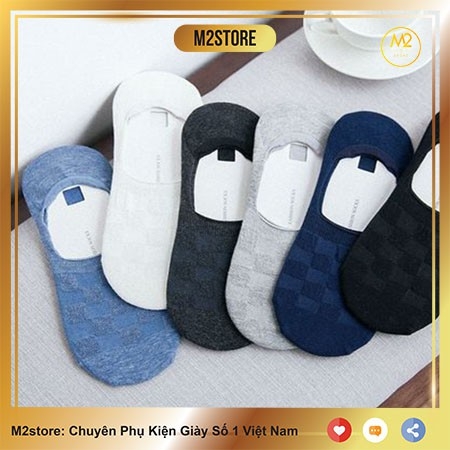 Tất Vớ Lười Nam Vải Cotton Cao Cấp Phong Cách Thể Thao Mạnh Mẽ TL06