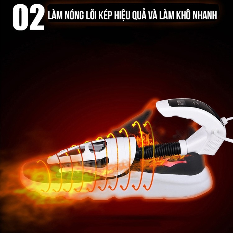 Máy sấy giày chiếu uv ishoe thông minh tiện dụng XIMO (MSG01-F1)